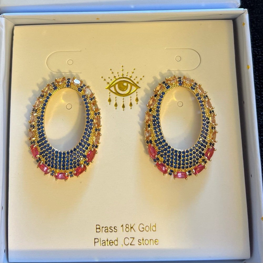 18k gold plated - the Luxe Collection Earrings